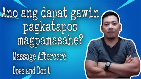 Free salsal at chupa pagkatapos ng masahe.